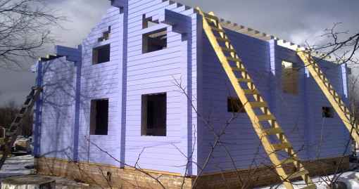Завершенный объект - Дом из клееного бруса 211м2 Нагорье