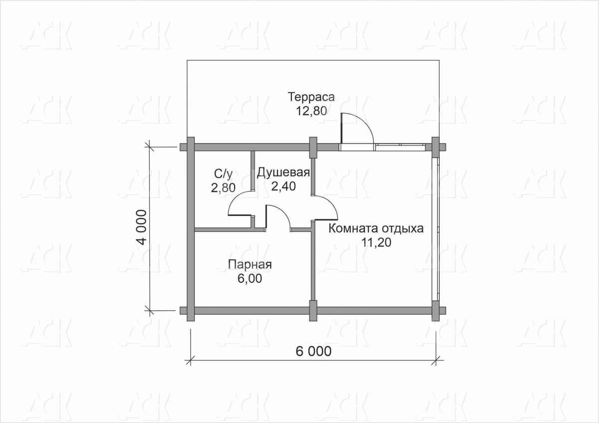 Баня 6 на 4 