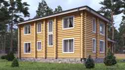 Дом из бревна 233.53 фото #5