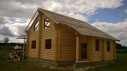 Завершенный объект - Дом из бревна 151.2м2 Калязин