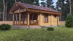 Баня из бревна 50.59 