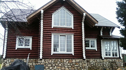 Завершенный объект - Дом из бревна кедра 240м2 Касимов
