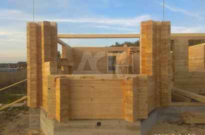 Завершенный объект - Дом из бруса 193.3м2 КП Старые Кузьмёнки