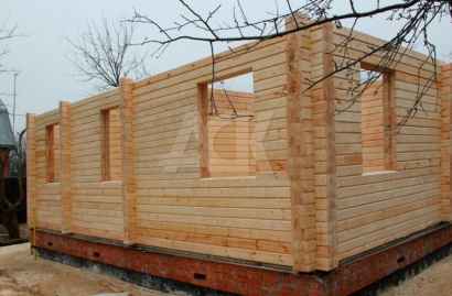 Завершенный объект - Дом из клееного бруса 236м2 Кубринск