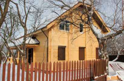 Завершенный объект - Дом из клееного бруса 236м2 Кубринск