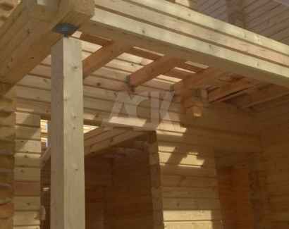 Завершенный объект - Дом из бруса 172м2 пос. Щаповское