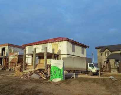 Завершенный объект - Дом из блоков 224м2 Карабаново
