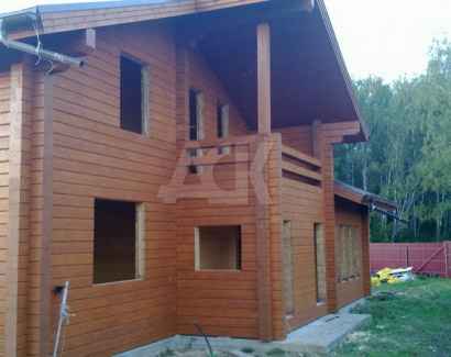 Завершенный объект - Дом из клееного бруса 188м2 Верея