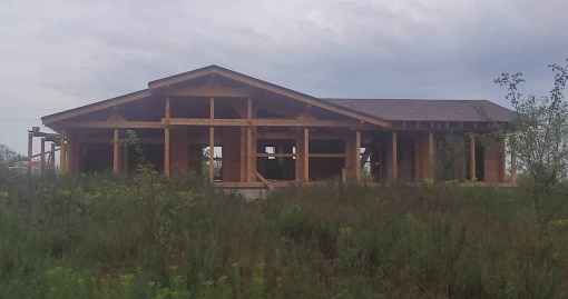 Завершенный объект - Дом с баней 180.08м2 из бруса кам. сушки Хадыженск