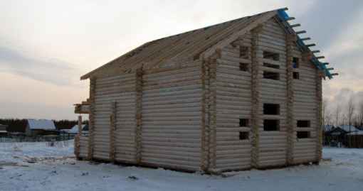 Завершенный объект - Дом из бревна 257м2 Старая Купавна
