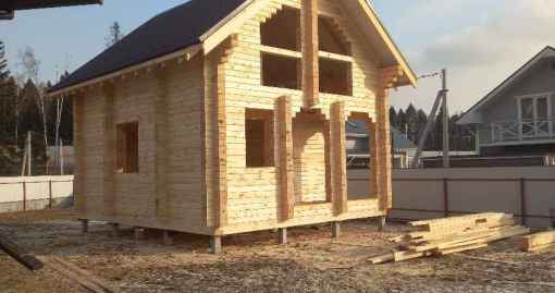 Завершенный объект - Баня из бруса камерной сушки Одинцовский р-н Горловка-2