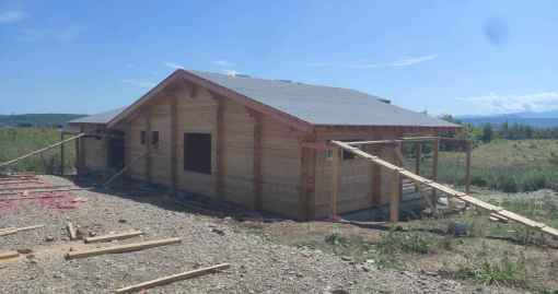 Завершенный объект - Дом с баней 180.08м2 из бруса кам. сушки Хадыженск