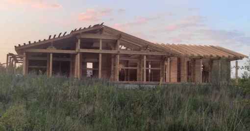 Завершенный объект - Дом с баней 180.08м2 из бруса кам. сушки Хадыженск