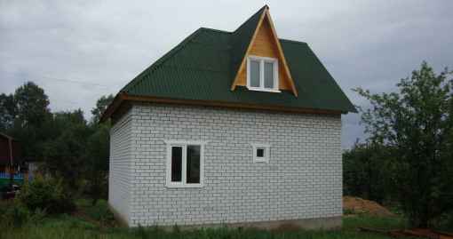 Завершенный объект - Кирпичный дом 100м3 Власиха