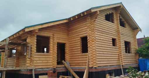 Завершенный объект - Дом из бревна 240мм Богородский г. о. д. Соколово снт «Скобельцино» 