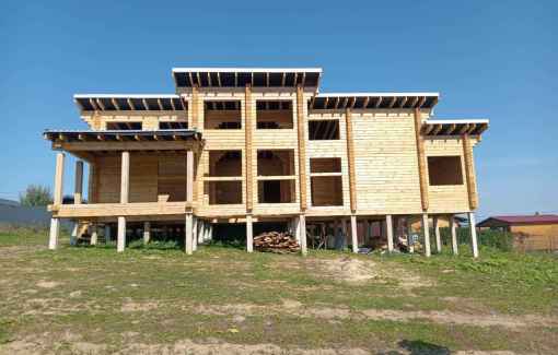 Завершенный объект - Дом 156.64м2 проф. брус Дмитров д. Муханки