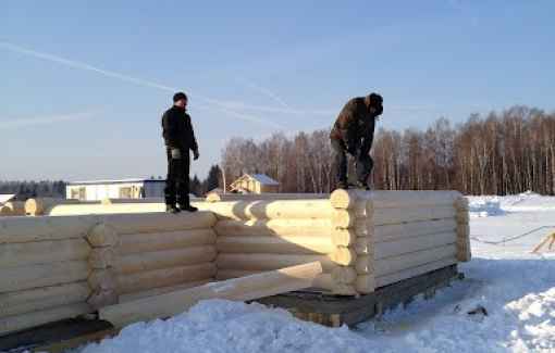 Завершенный объект - Дом из бревна 221.6м2 Новопетровское