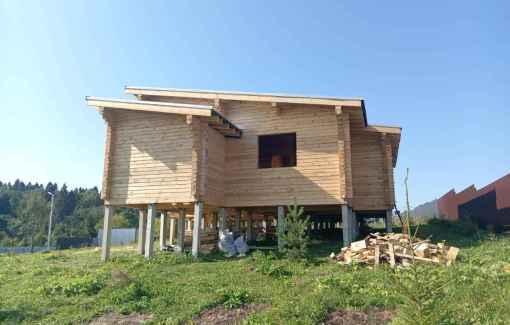 Завершенный объект - Дом 156.64м2 проф. брус Дмитров д. Муханки