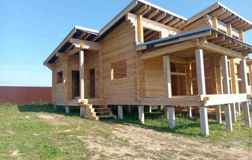 Завершенный объект - Дом 156.64м2 проф. брус Дмитров д. Муханки