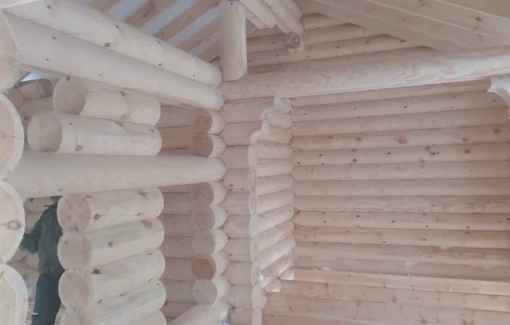 Завершенный объект - Баня из бревна 280мм Дмитровский р-н Ильинские Усадьбы