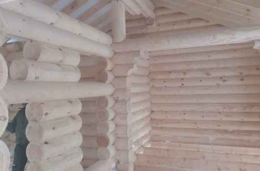 Завершенный объект - Баня из бревна 280мм Дмитровский р-н Ильинские Усадьбы