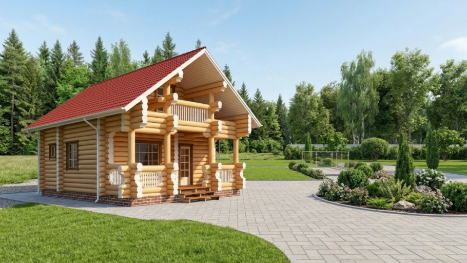Баня 7,0 на 9,0 "Тула"