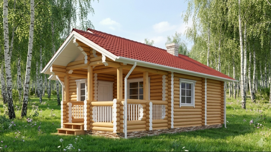 Баня 8,5 на 5,5 "Кересть"