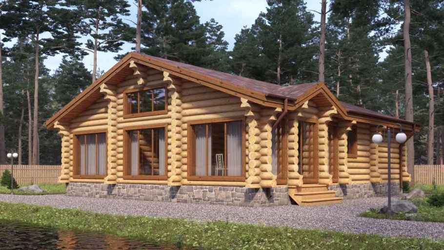 Дом 11,4 на 11,8 "Комфорт"