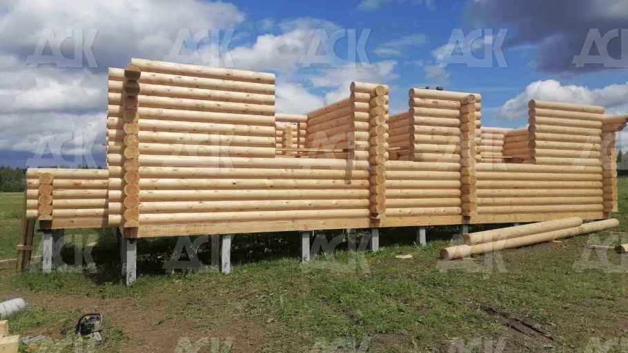 фото к Дом из бревна 240мм р-н Истринский, д Загорье  #3