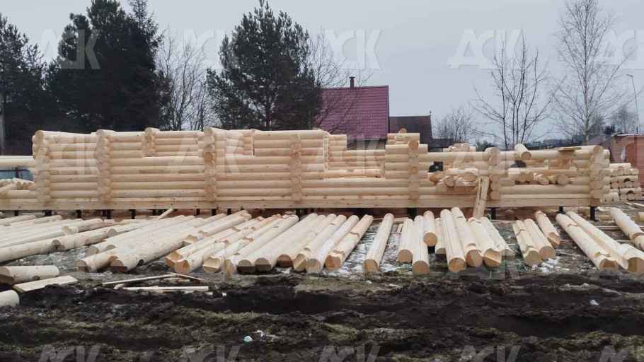 фото к Дом из бревна 240мм р-н Ступинский, с. Татариново #3