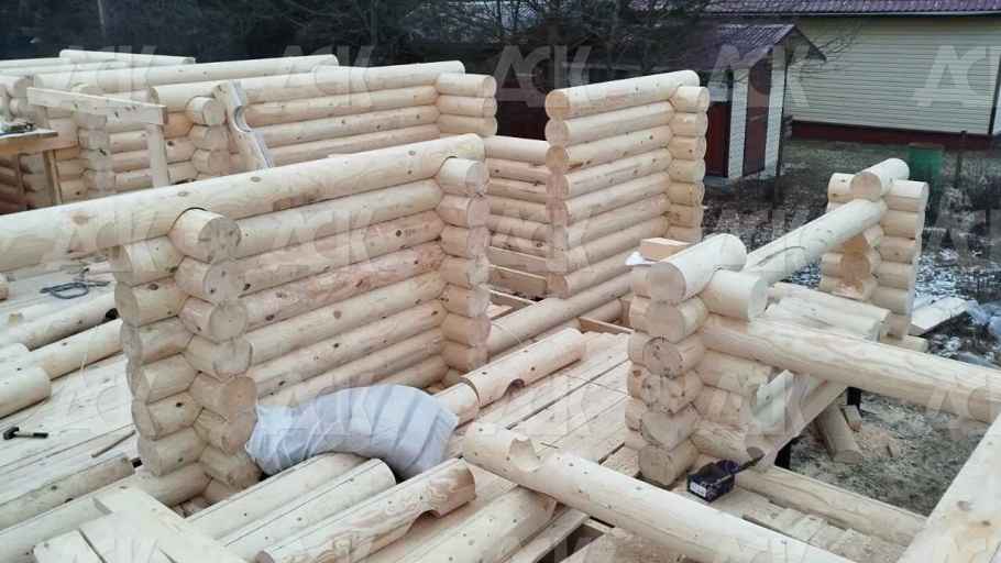 фото к Дом из бревна 240мм р-н Ступинский, с. Татариново #2