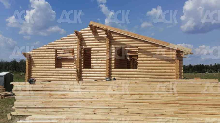 фото к Дом из бревна 240мм р-н Истринский, д Загорье  #5