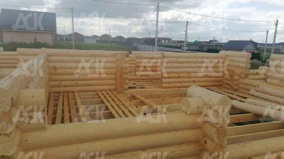 фото к Дом из бревна 240мм р-н Истринский, д Загорье  #2