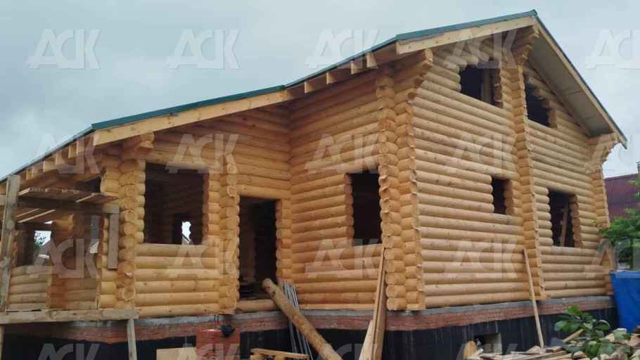 фото к Дом из бревна 240мм Богородский г. о. д. Соколово снт «Скобельцино»  #5