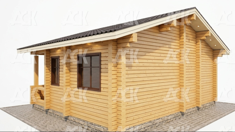 Баня из бруса камерной сушки 49.16 фото #2
