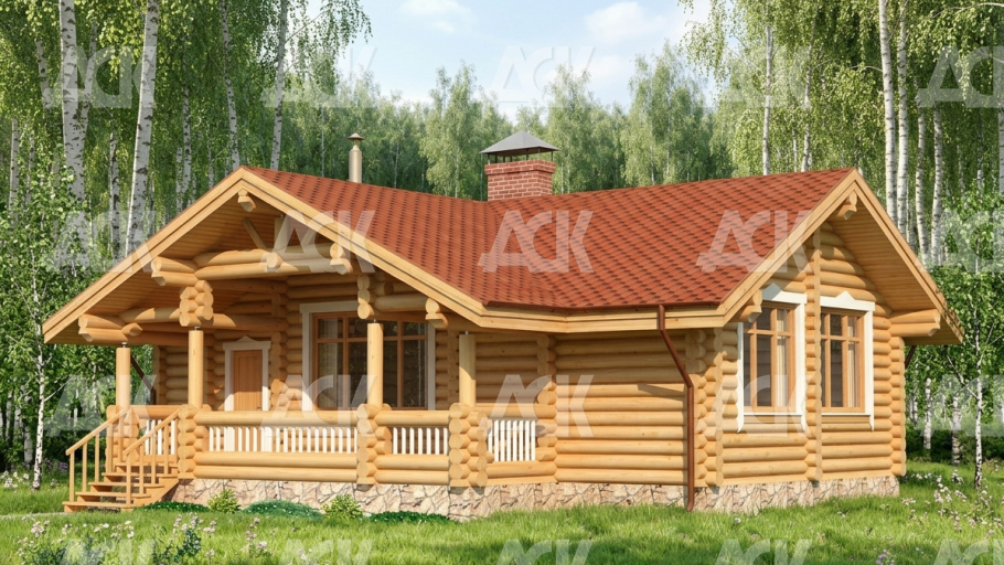 Баня 11,2 на 9,2 "Туапсе"