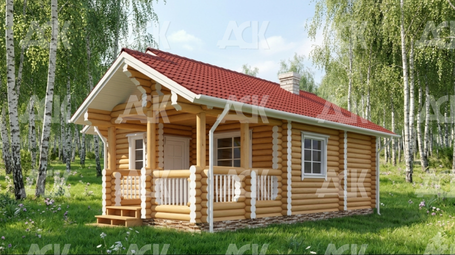 Баня 8,5 на 5,5 "Кересть"