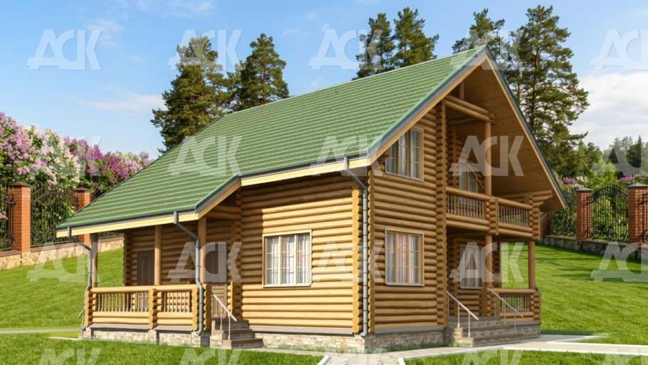 Дом 11,5 на 10,0 "Купеческий"
