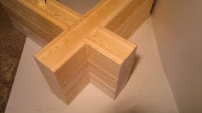 Теплый угол - способы рубки углов дома