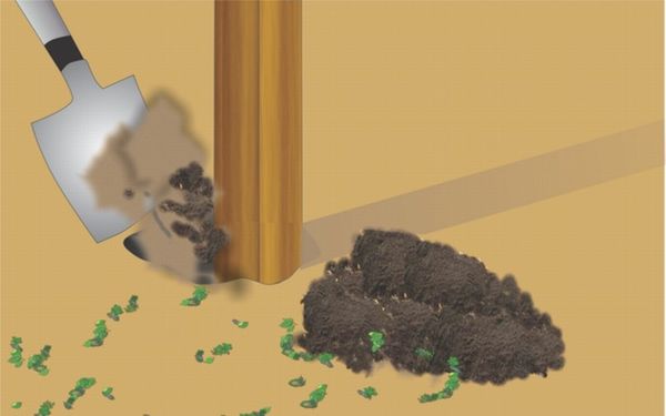 деревянный забор своими руками