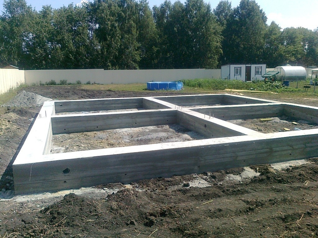 ленточный фундамент