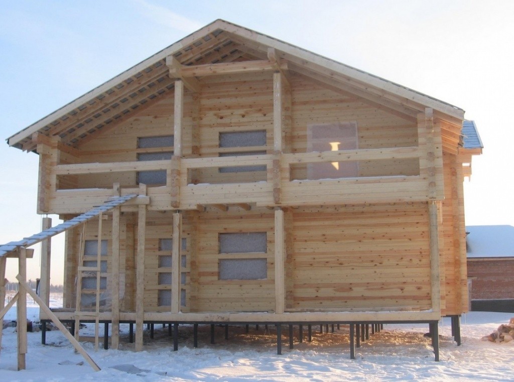 дом из бруса 