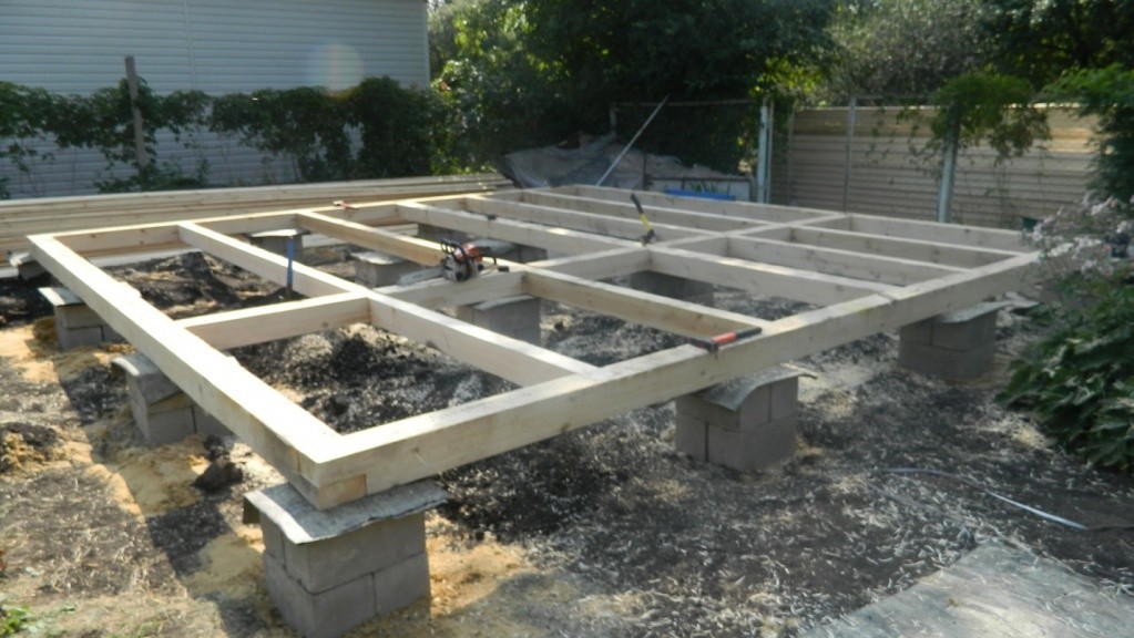 фундамент из блоков