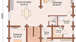 Дом 11,9 на 14,4 "Кёнигсберг" фото #1
